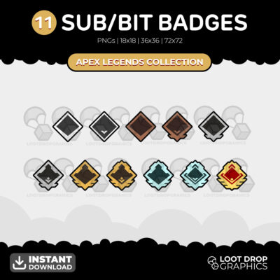 Apex Legends rank tier Twitch sub badges