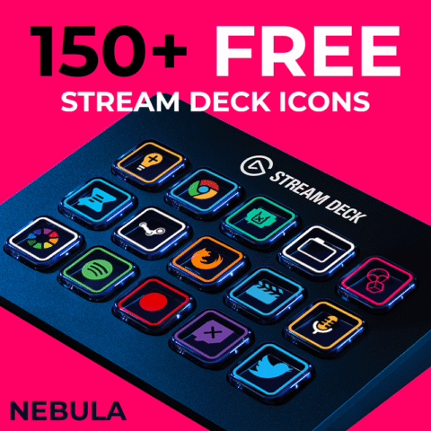 Nebula - Stream Deck Icon Set - Loot Drop Graphics