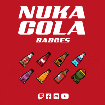 Nuka Cola Subscriber Badges