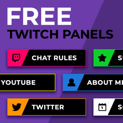 FREE Twitch Panels