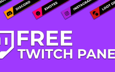 FREE Twitch Panels Available NOW!